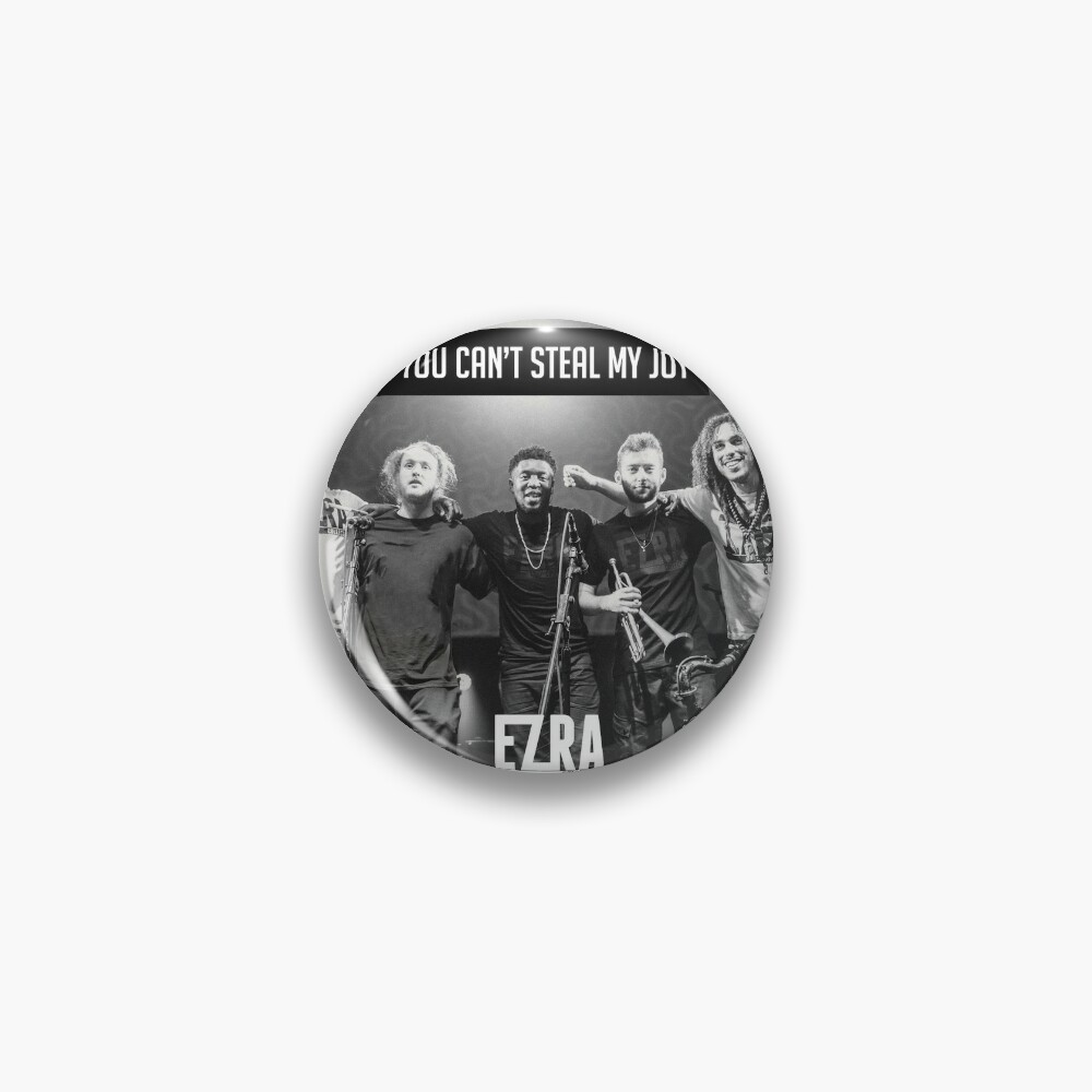 "Ezra Collective You Can't Steal Joy" Pin for Sale by olipot | Redbubble