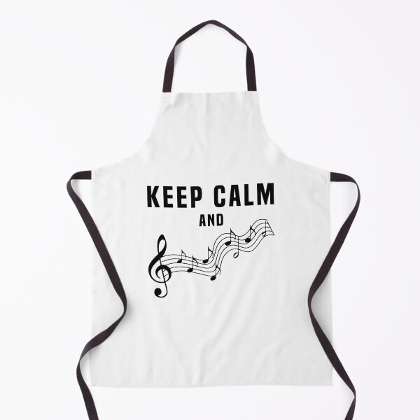 Aperçu de l'œuvre Keep Calm and Music créée et vendue par fourretout.