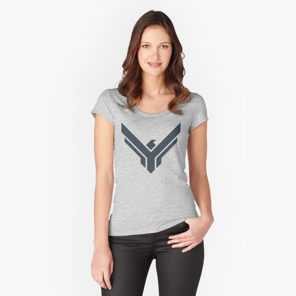 Item preview, Fitted Scoop T-Shirt designed and sold by alienyrox.