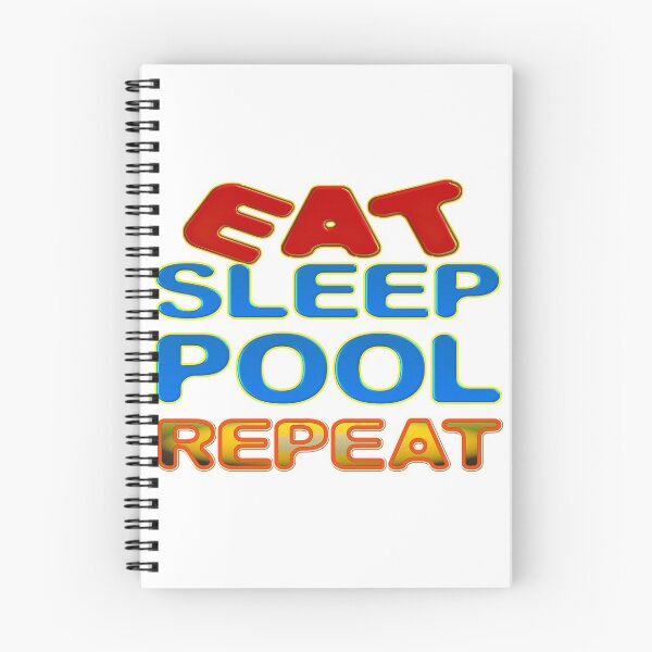 Item preview,  EAT SLEEP SWIM REPEAT designed and sold by Ralek.