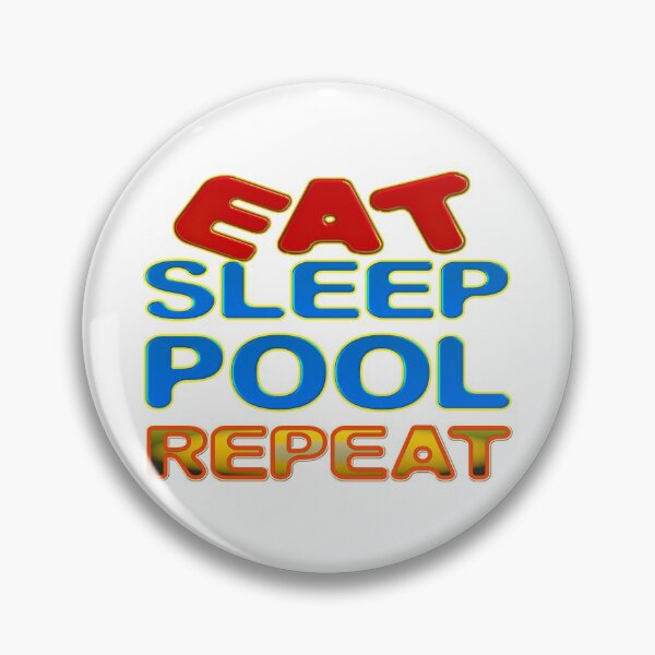 Item preview,  EAT SLEEP SWIM REPEAT designed and sold by Ralek.