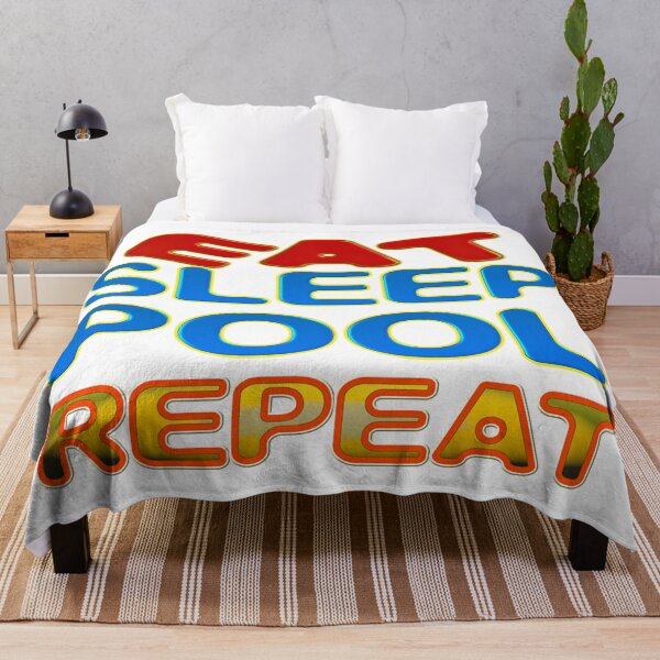 Item preview,  EAT SLEEP SWIM REPEAT designed and sold by Ralek.