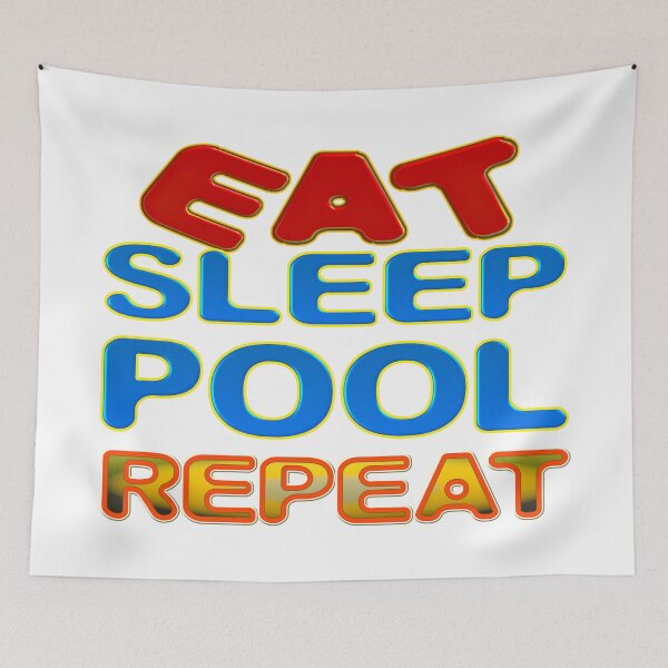 Item preview,  EAT SLEEP SWIM REPEAT designed and sold by Ralek.