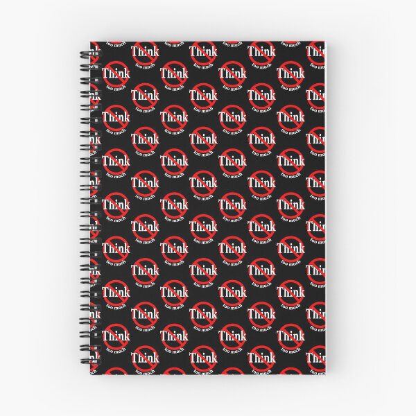 Item preview, Don't Think Too Much  - AA Saying designed and sold by notstuff.