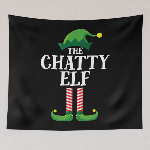 Item preview, Chatty Elf Matching Family Group Christmas designed and sold by ElfEmporium.