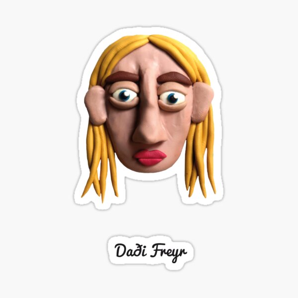 Daði Freyr original Sticker