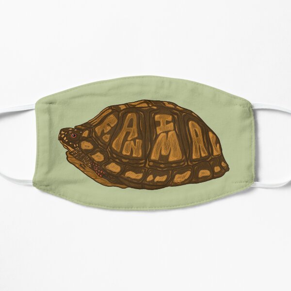 Fanimal "Eastern Box Turtle" Mask Flat Mask