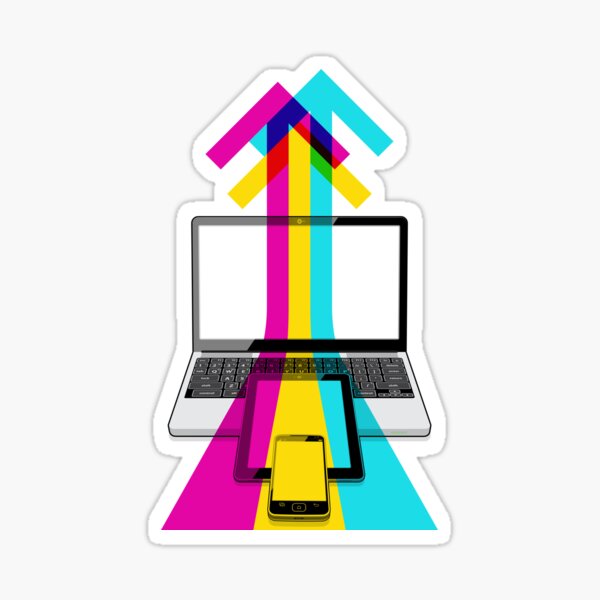 "Data Upload" Sticker by MisterSquid Redbubble