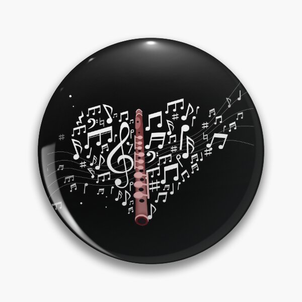 Item preview, Cute Flutist Love Flute  designed and sold by bestshirtdesign.