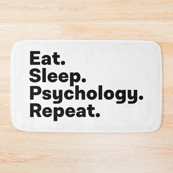 Item preview, Eat Sleep Psychology Repeat designed and sold by teesaurus.