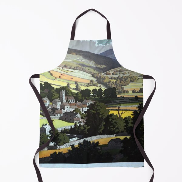 Item preview, Yorkshire Dales retro poster designed and sold by CorasPosters.