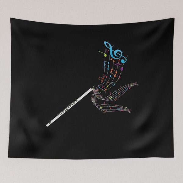Item preview, Colorful Flute  designed and sold by bestshirtdesign.
