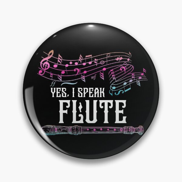 Item preview, Yes, I Speak Flute  designed and sold by bestshirtdesign.