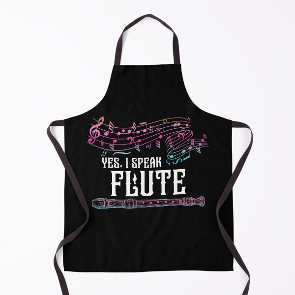 Item preview, Yes, I Speak Flute designed and sold by bestshirtdesign.