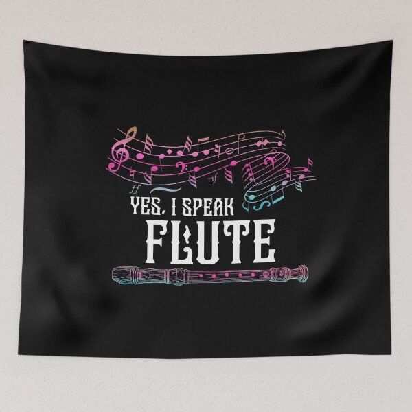 Item preview, Yes, I Speak Flute  designed and sold by bestshirtdesign.