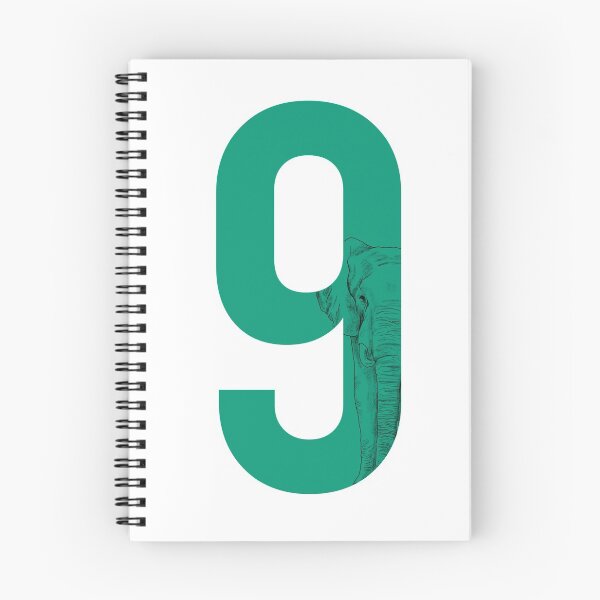 Item preview, Type 9 Elephant Enneagram Green designed and sold by Zeitgeist-.