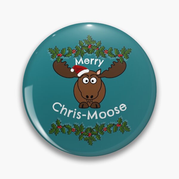 Item preview, Merry Chris-Moose! Christmas Moose designed and sold by LeftFieldFunny.