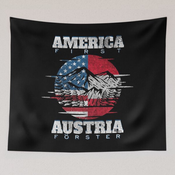 Item preview, Funny America First Austria Forester Meme Gift  designed and sold by 2blackcherries.
