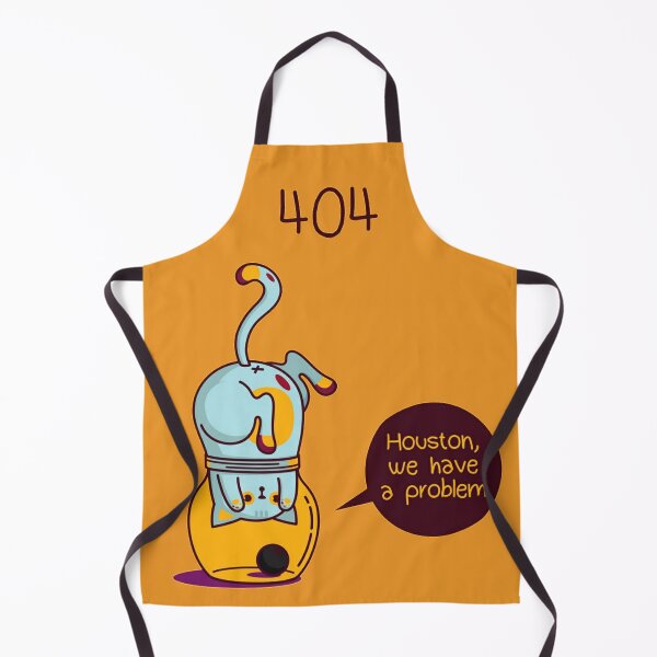 Item preview, Funky Error 404 funny cute cat design designed and sold by Sovik Goswami.