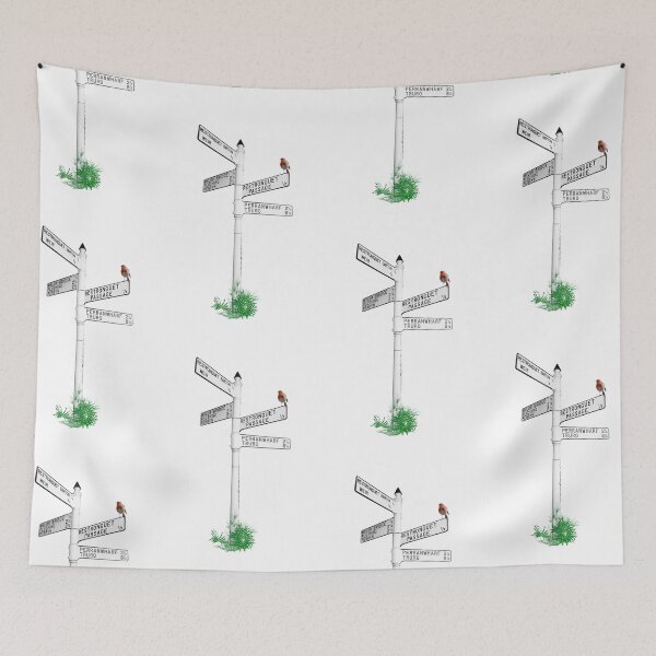 Item preview, Cornish Signpost Passage Hill Restronguet designed and sold by Terri Waters Photography & Design.