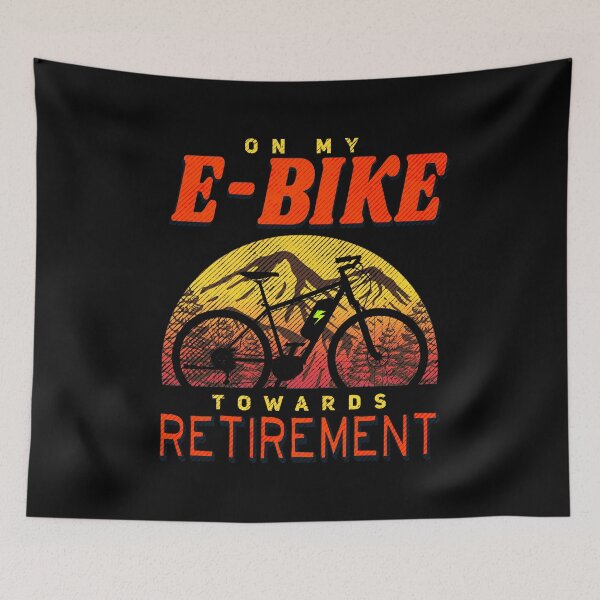 Item preview, E-Bike Bike E-BIker Grandpa Papa Gift designed and sold by 2blackcherries.