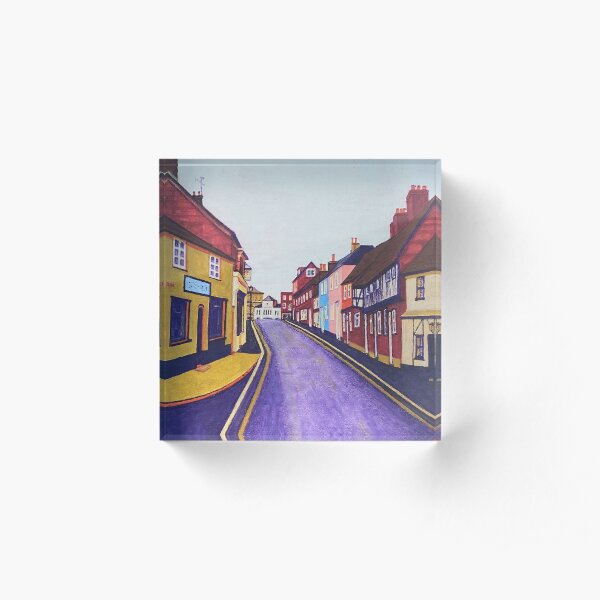 Petersfield street Acrylic Block
