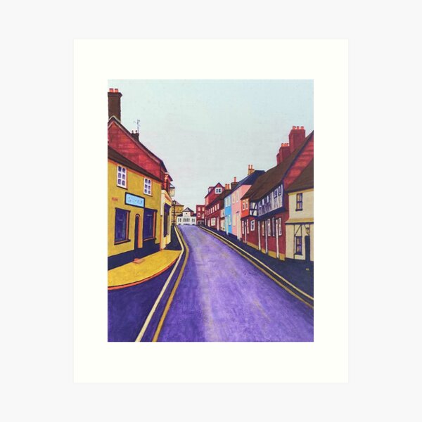 Petersfield street Art Print
