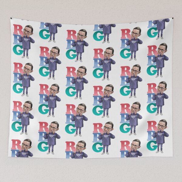 Item preview, RBG Ruth Bader Ginsburg Workout Caricature designed and sold by Andantino.