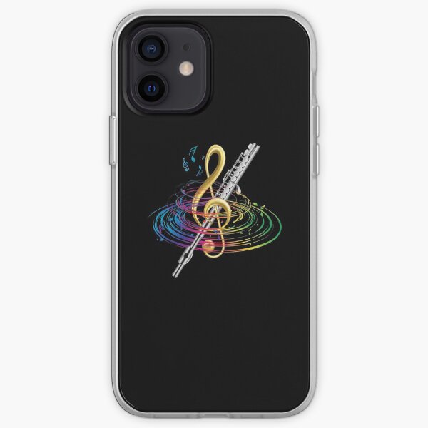 Flutist Vintage Flute iPhone Soft Case