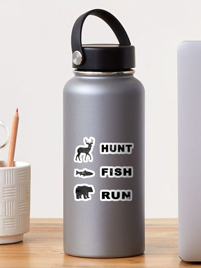 Hunting Flask, Hunting Gift, Fishing Gift, Duck Hunting Flask