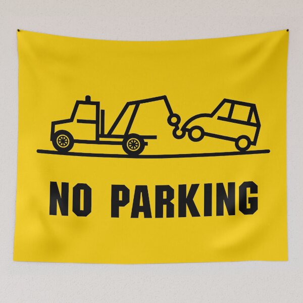 Item preview, No Parking Sign designed and sold by studio838.