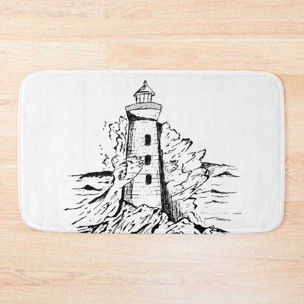 Item preview, lighthouse sketch designed and sold by artjojo.