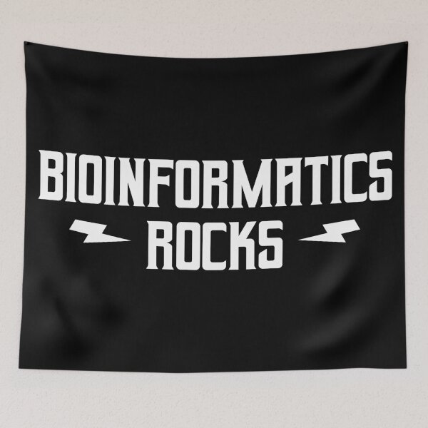 Item preview, Bioinformatics Rocks designed and sold by teesaurus.