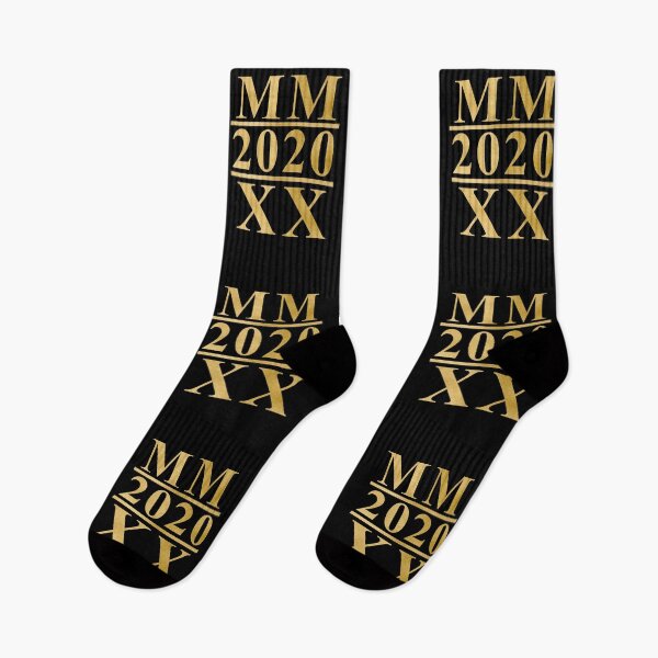 Item preview, 2020 - MMXX Roman Numerals (Gold) designed and sold by 4wordsmovement.