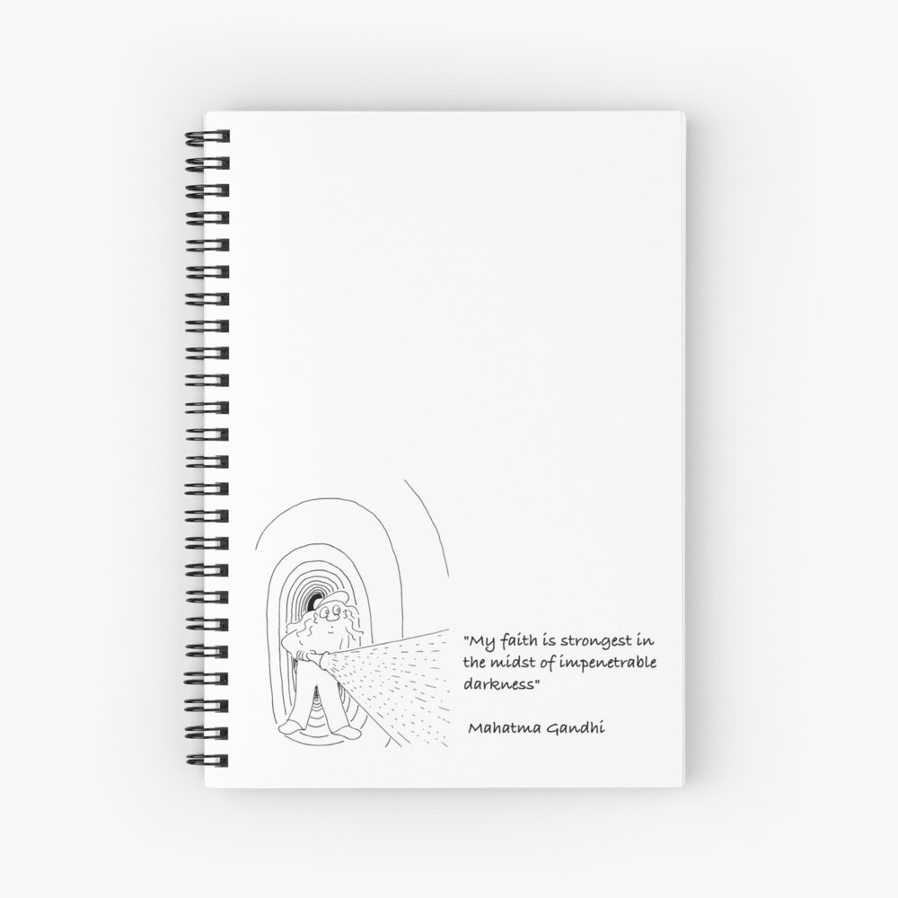 Item preview, Spiral Notebook designed and sold by cartoonsbyroth.