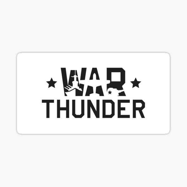 War Thunder Logo Sticker