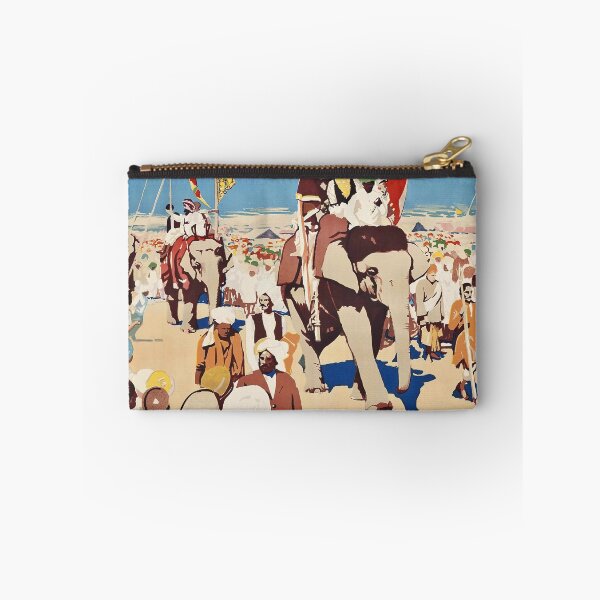 Item preview, Allahabad retro poster designed and sold by CorasPosters.