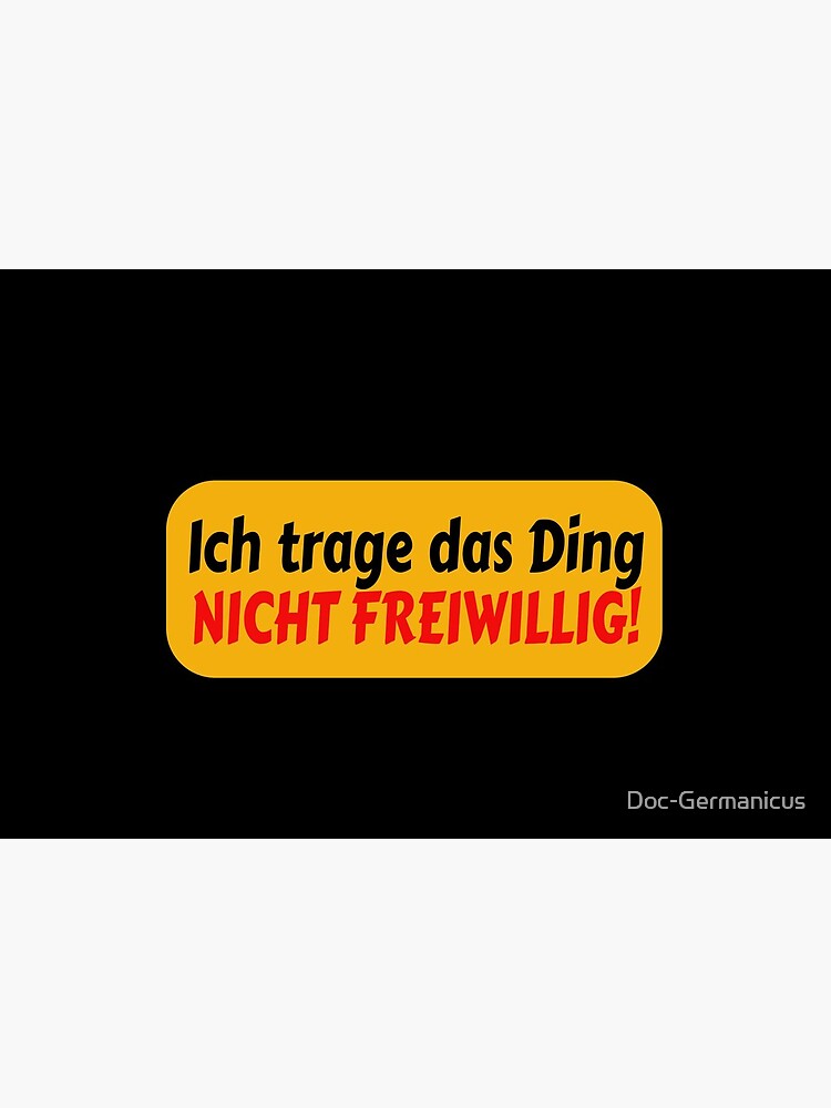 Covid Masken Zwang von Doc-Germanicus