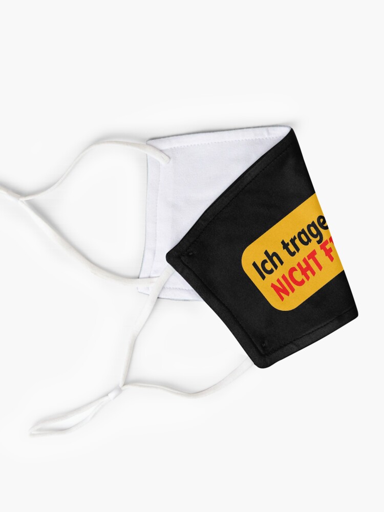 Alternative Ansicht von Covid Masken Zwang Maske