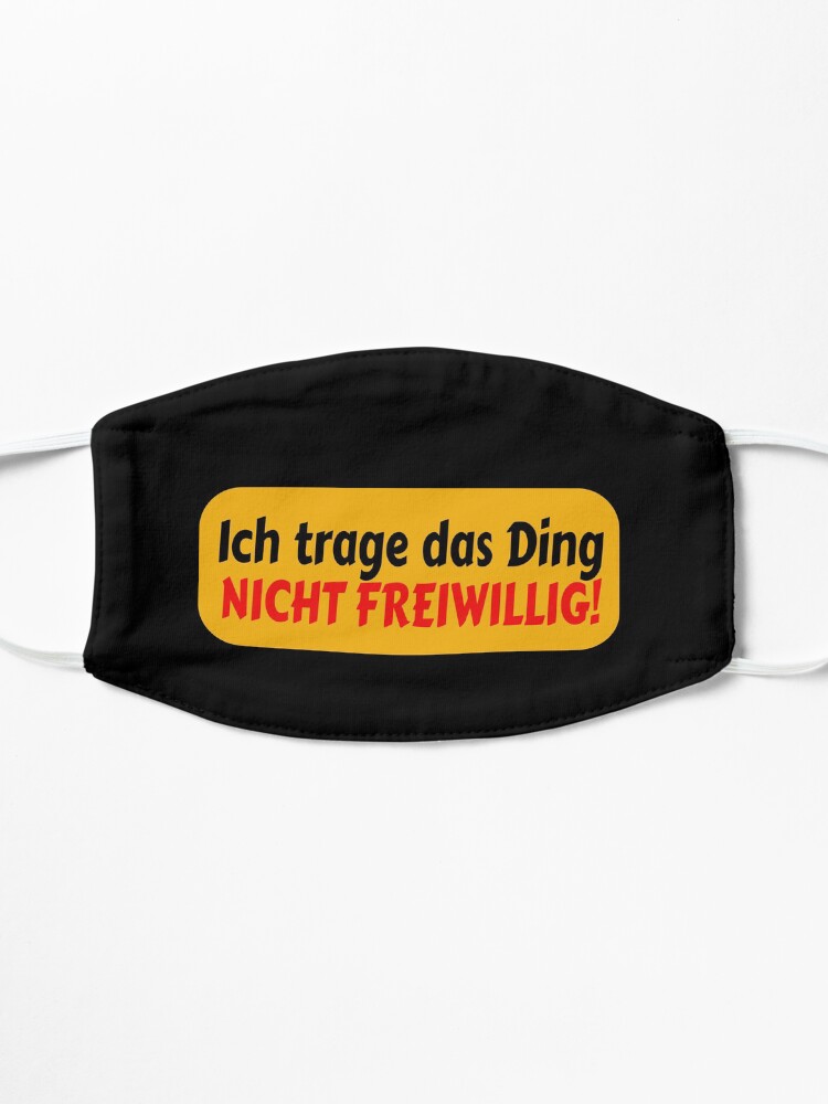 Alternative Ansicht von Covid Masken Zwang Maske