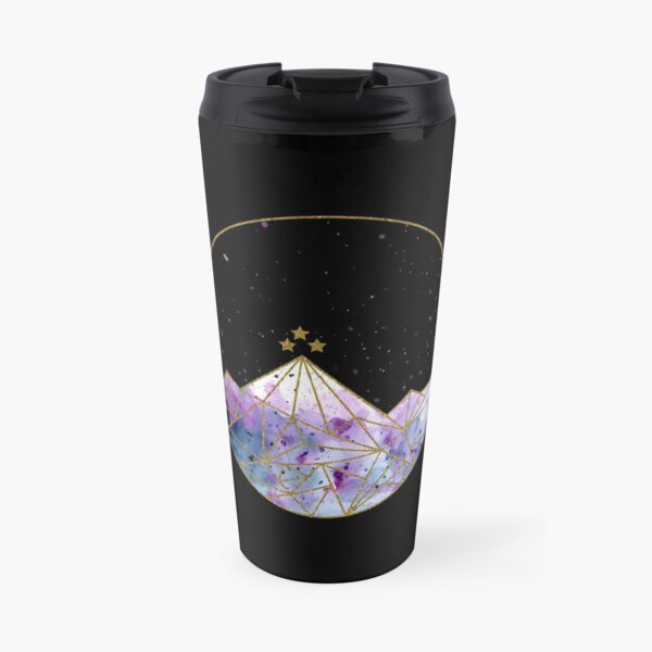 Night Court Watercolor Travel Mug