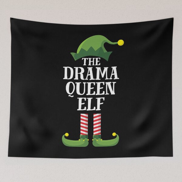 Item preview, Drama Queen Elf Matching Family Group Christmas designed and sold by ElfEmporium.