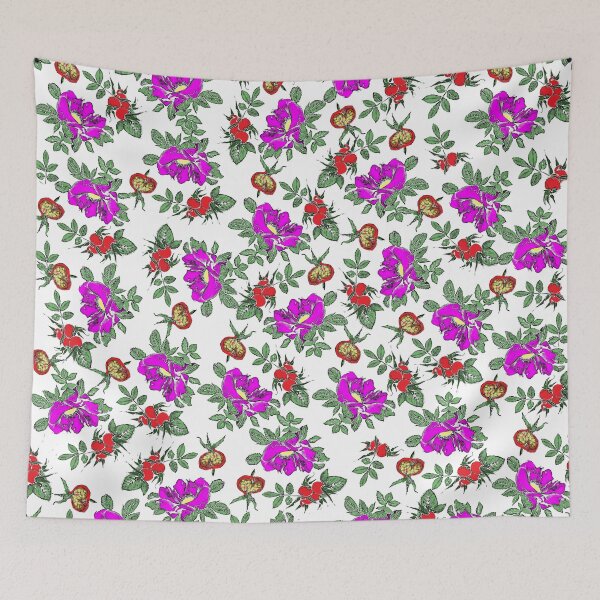 Item preview, rosehips and wild rose fruit designed and sold by Caroline Bochud.