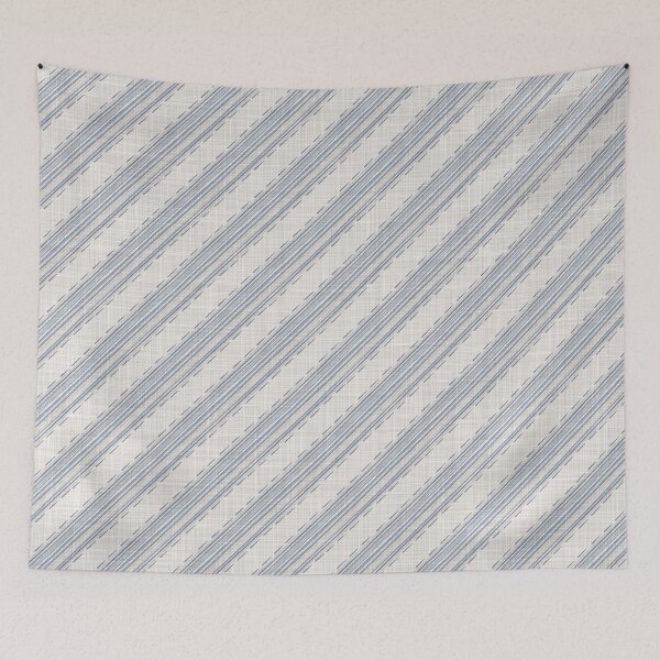 Item preview, Seamless french farm house woven linen stripe texture. designed and sold by Limolida.