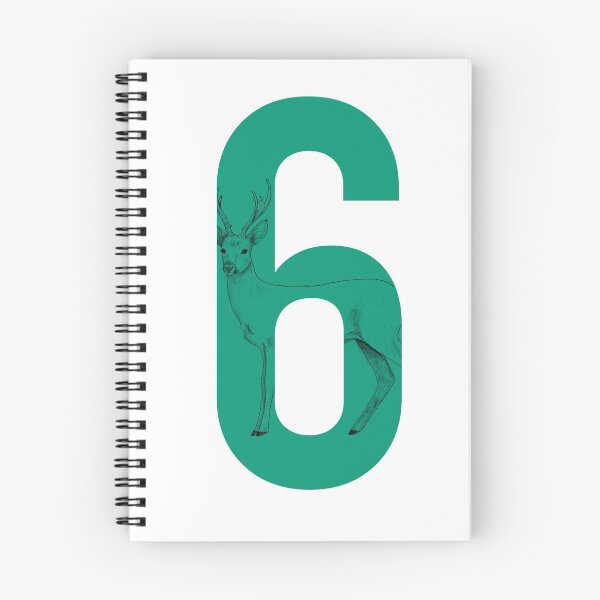 Item preview, Type 6 Deer Enneagram Green designed and sold by Zeitgeist-.