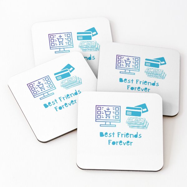 Item preview, Comic Best friends forever, money and shopping designed and sold by The Logical Being.