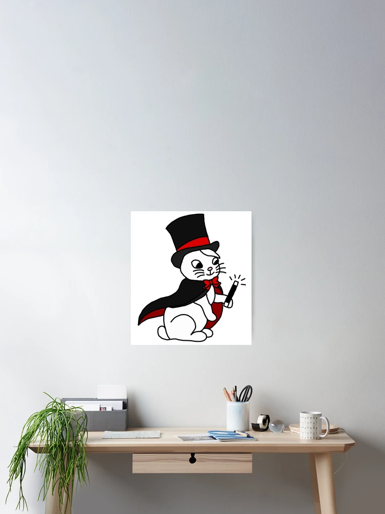 Thumbnail 2 of 3, Poster, Magician Rabbit designed and sold by Kai Alexander.