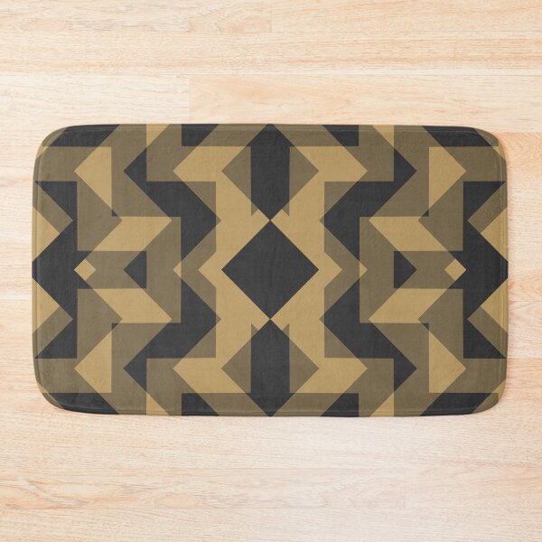 Item preview, Black and Gold Geometric Steps designed and sold by eden1472.