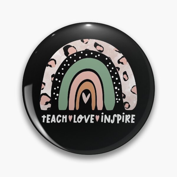 Item preview, Teach Love Inspire designed and sold by Thecolorfulink.