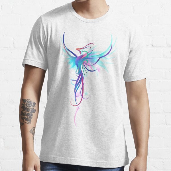 Fantastic Blue-Pink Phoenix Essential T-Shirt